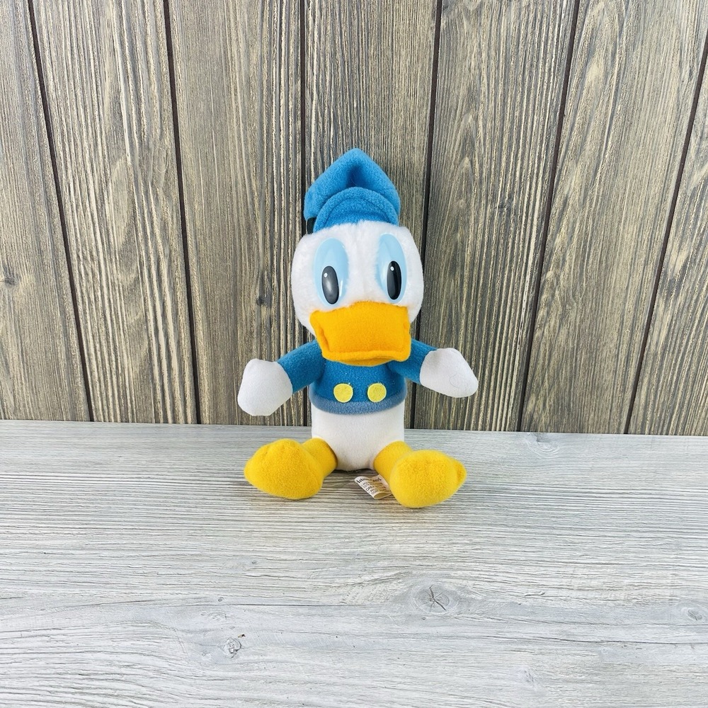 Vintage Disney Donald Duck Plush Mickey's Christmas Carol